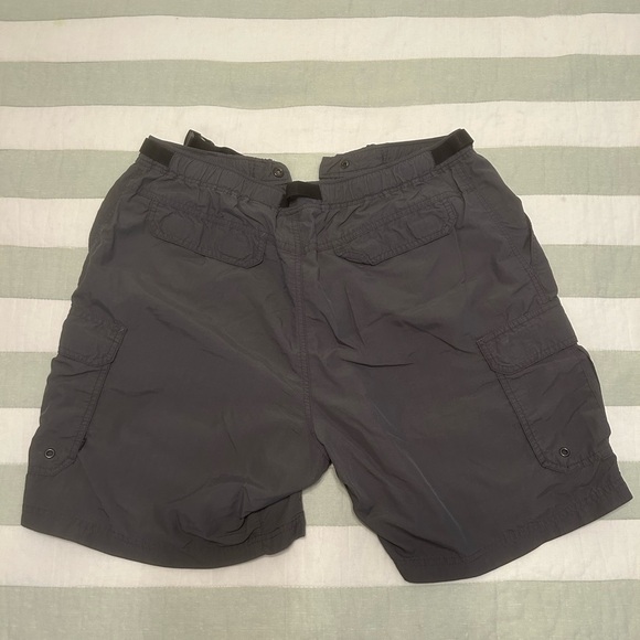 REI Dark Gray Camping Cargo Shorts - Picture 2 of 5